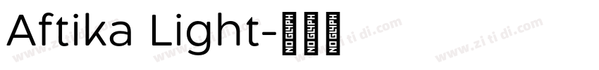 Aftika Light字体转换